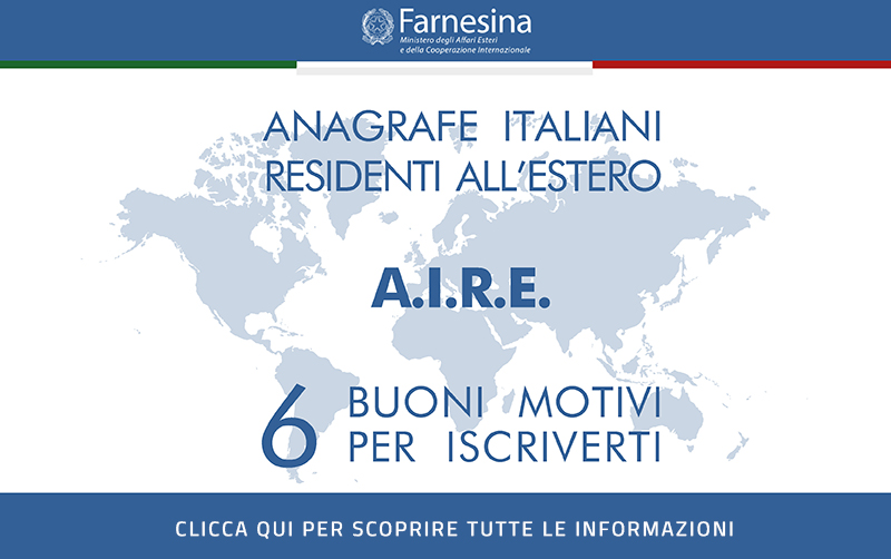 Anagrafe Italiani Residenti Allestero Aire