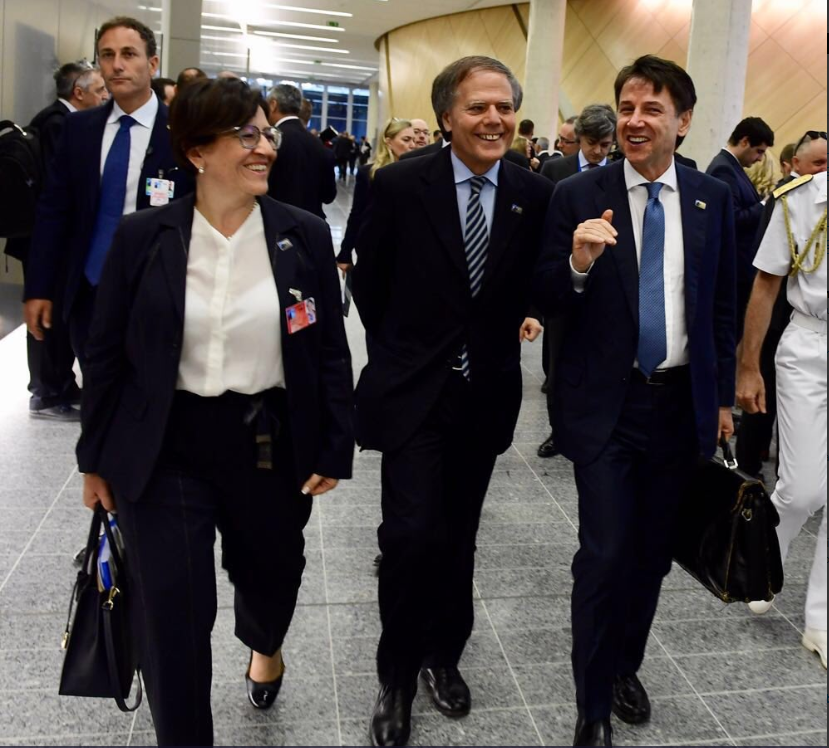 Il Ministro Moavero Milanesi al Vertice NATO di Bruxelles Il Ministro Moavero Milanesi al Vertice NATO di Bruxelles