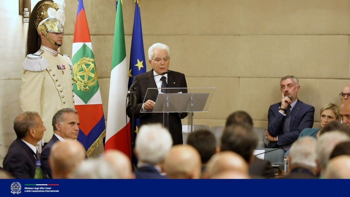 Intervento di Sergio Mattarella