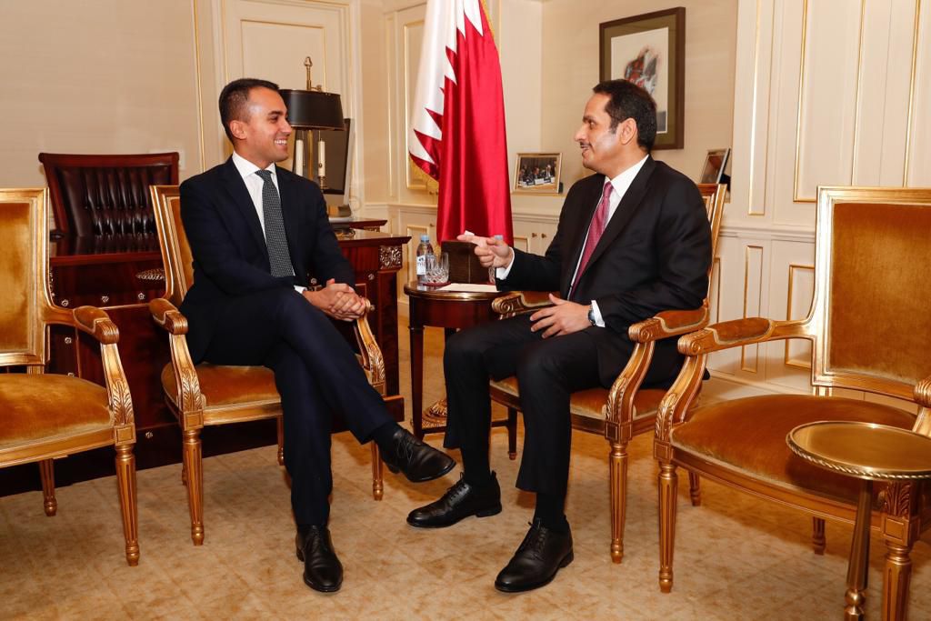 Incontro del Ministro Di Maio con il Ministro degli Esteri del Qatar, Mohammed Al Thani – Ministero degli Affari Esteri e della Cooperazione Internazionale