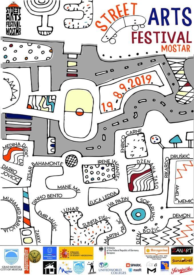 Mostar: Street Arts Festival to heal the city's wounds of war