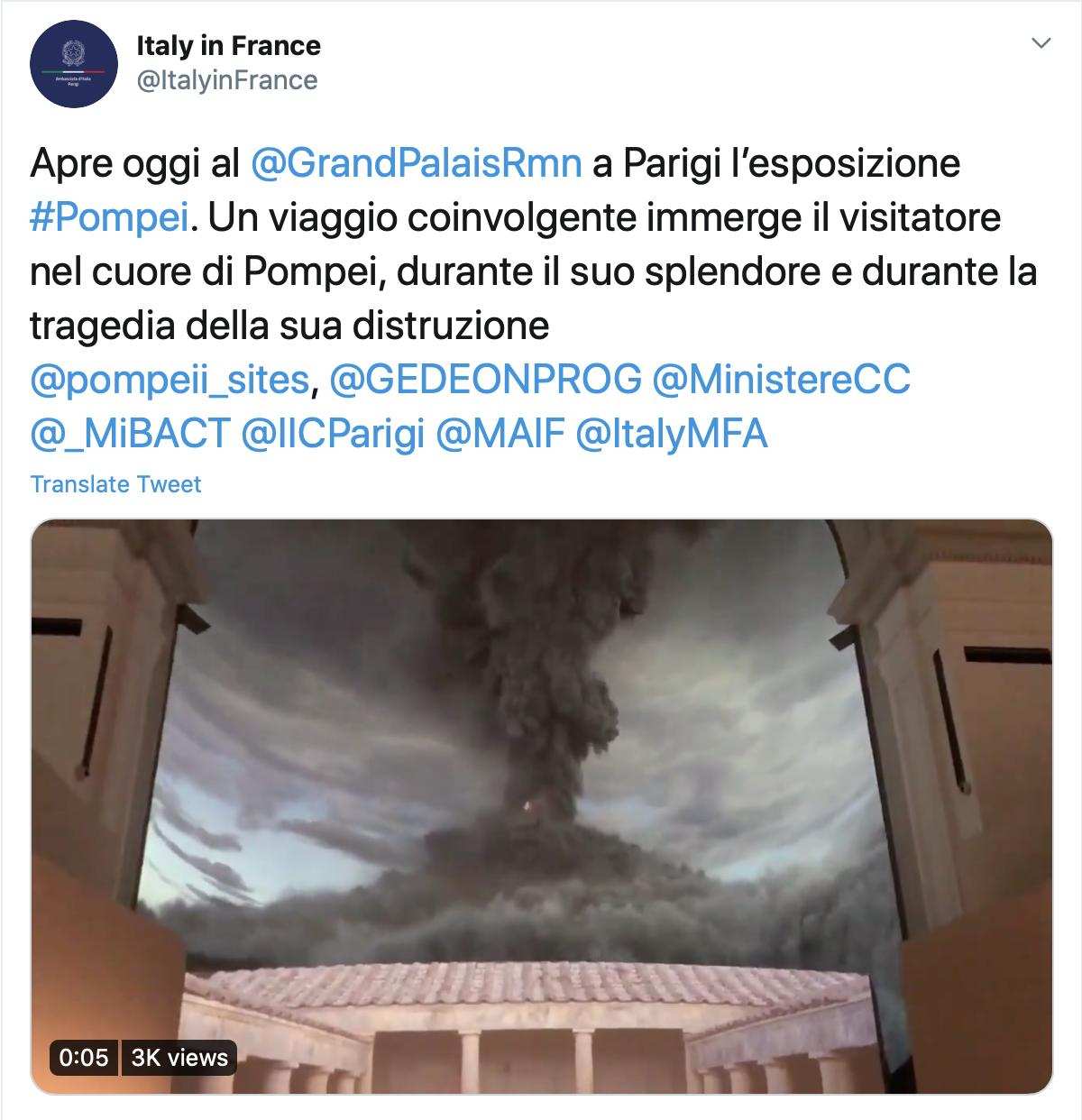 inaugurazione mostra post