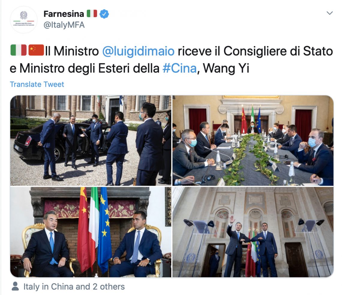 incontrodimaio wangyi twitter