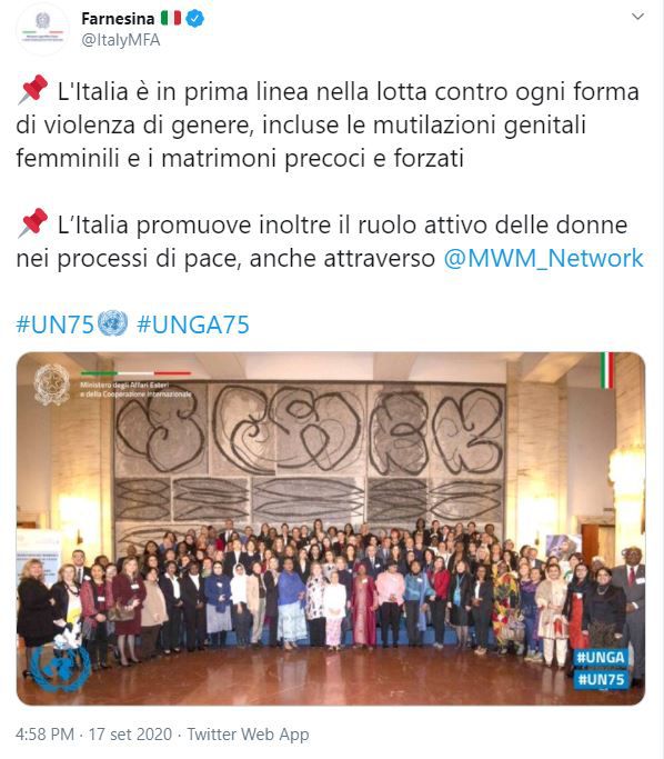 donne pace e sicurezza