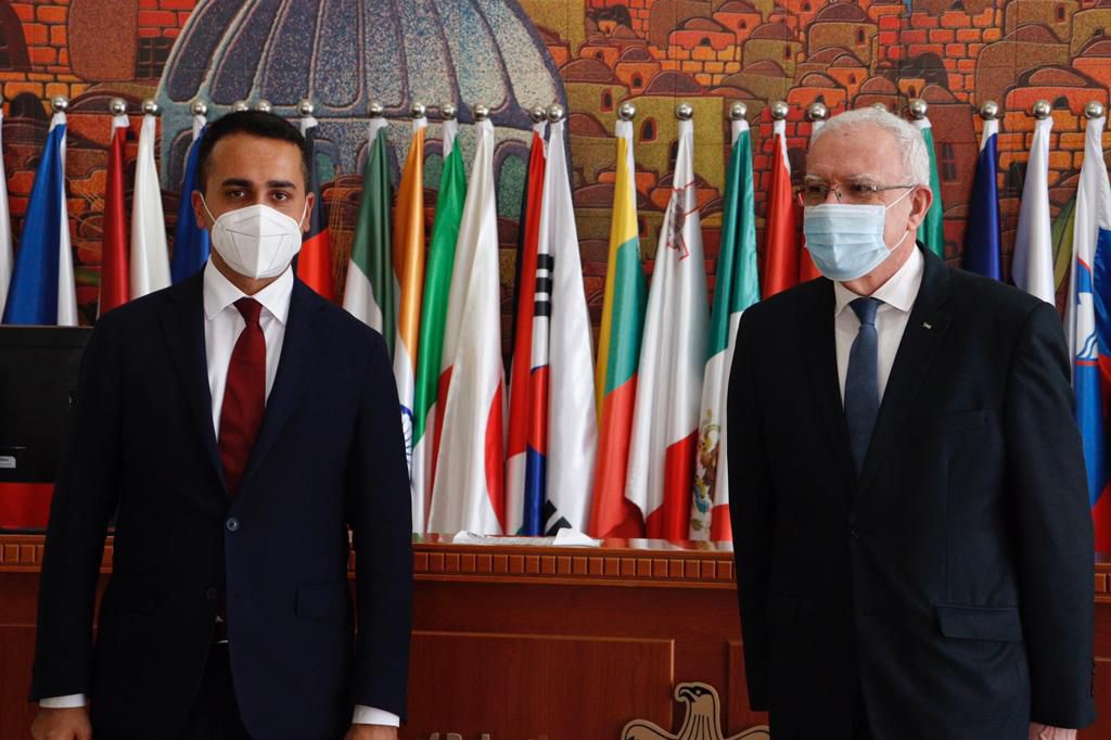 Missione del Ministro Di Maio in Palestina