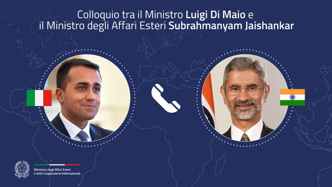 incontro Di Maio e Dr S Jaishankar