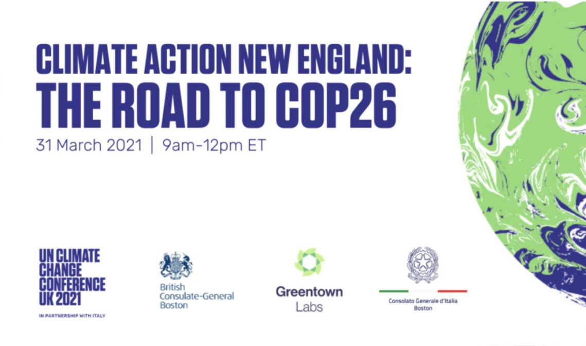 Boston: “Climate Action New England: The Road to COP26”
