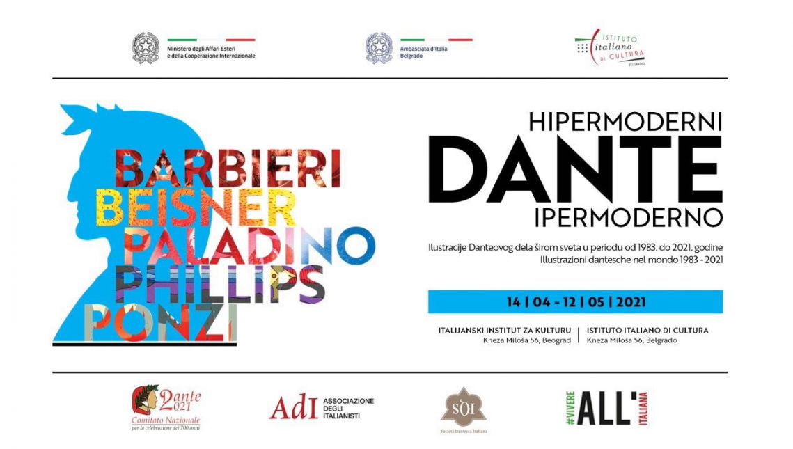 Belgrado: la mostra Dante ipermoderno