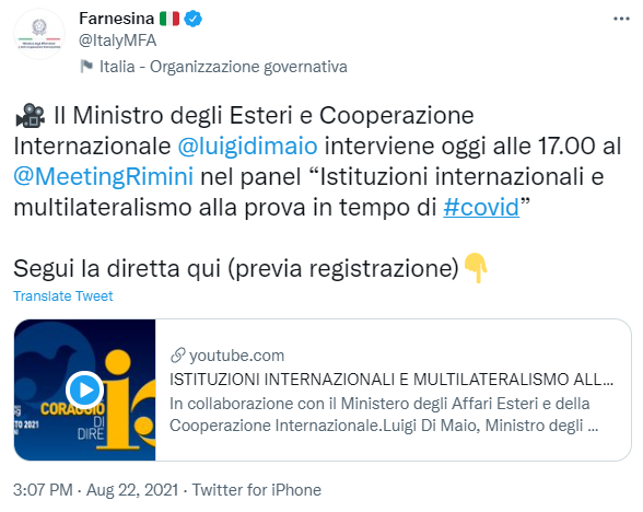 meeting rimini