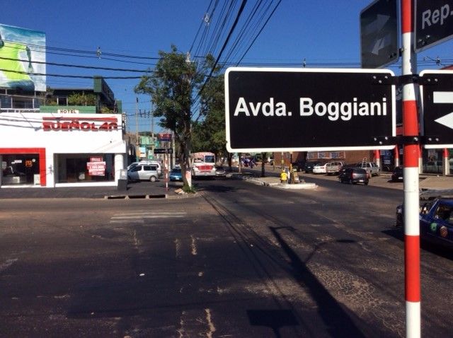 Una delle piu' importanti strade di Asuncion porta il suo nome