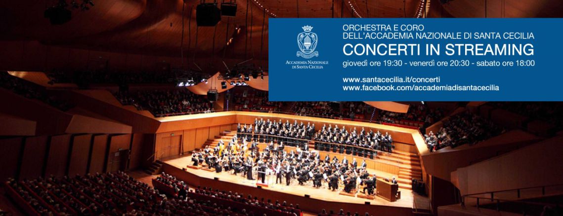 Concerti e lezioni in streaming dell’Accademia Nazionale di Santa Cecilia-Concerti e lezioni online per ragazzi