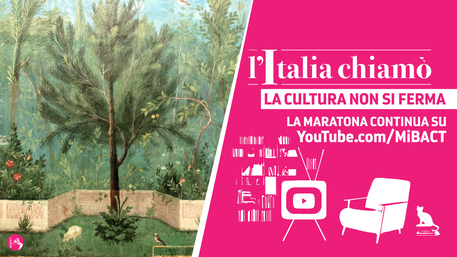 MiBACT: La cultura non si ferma-Musei, biblioteche, archivi italiani online e molto altro