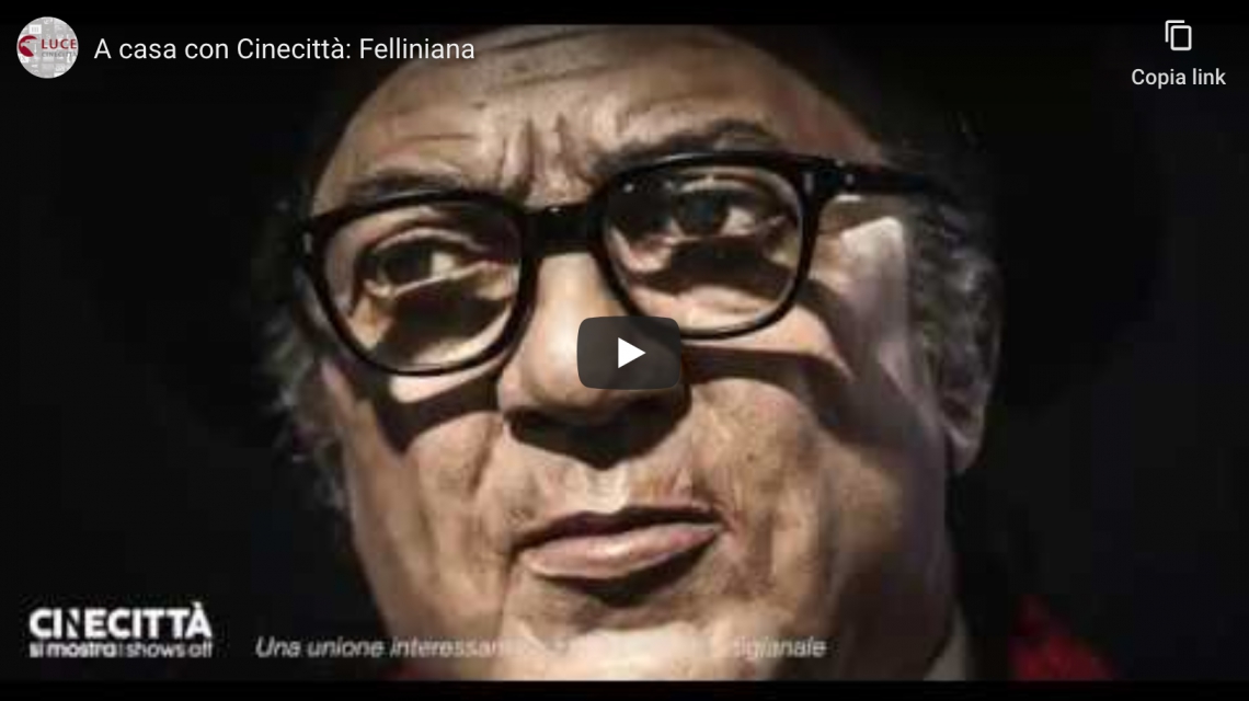 Felliniana-Ogni venerdì una puntata dedicata a Fellini sul canale YouTube dell’Istituto Luce Cinecittà