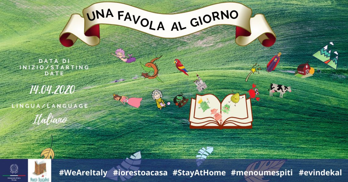 Un favola al giorno – A Fairy Tale a Day-Dall’Ambasciata d’Italia a Nicosia, letture di favole di Gianni Rodari