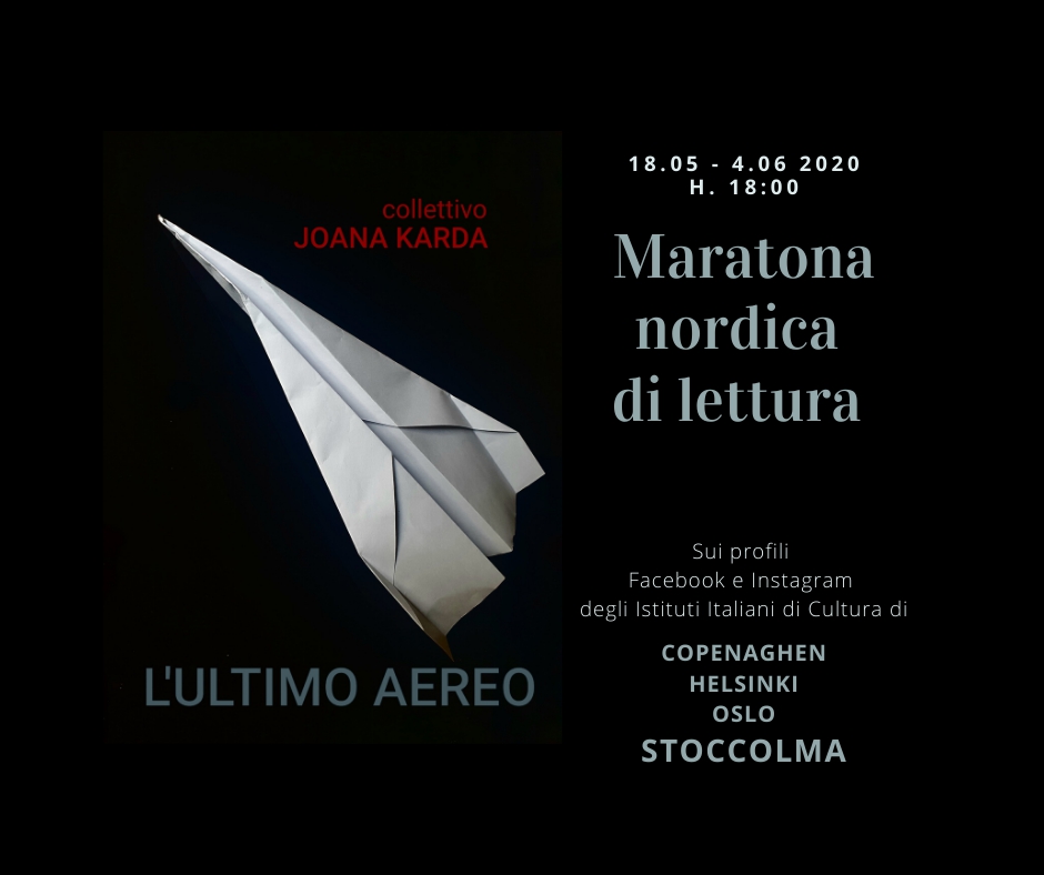 Maratona nordica di lettura-Dal 18 maggio al 4 giugno, sui canali social degli IIC di Copenaghen, Helsinki, Oslo e Stoccolma