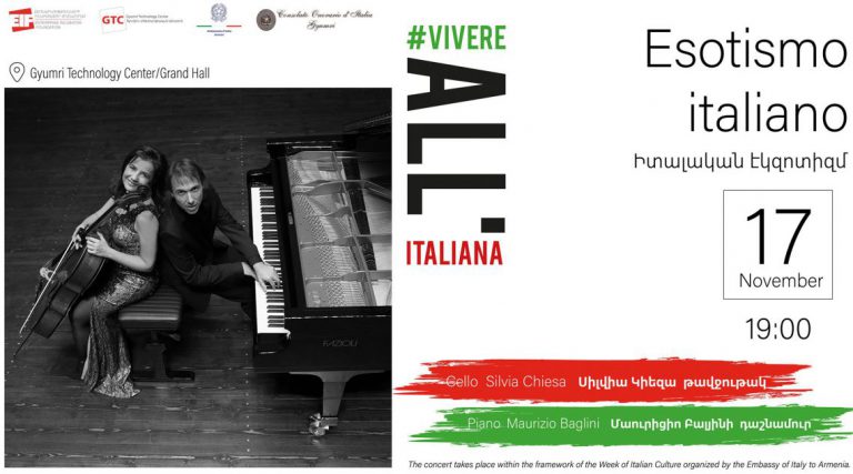 Armenia: film, concerti e una mostra per Settimana Cultura