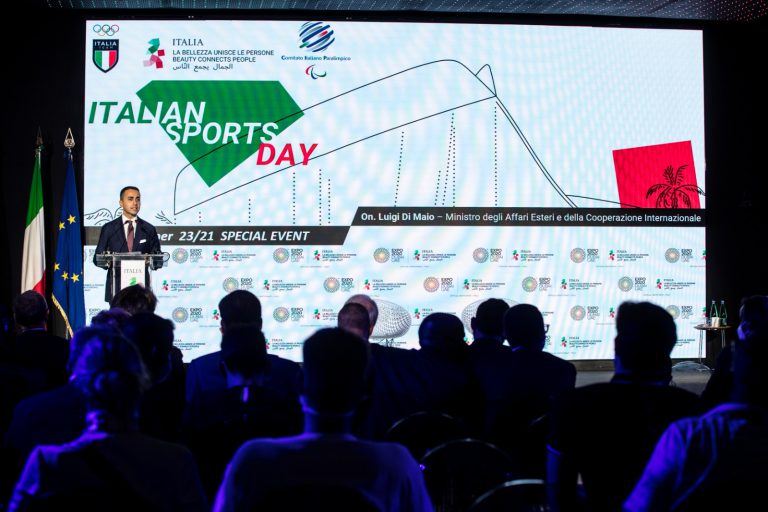 Missione del Ministro Luigi Di Maio a EXPO Dubai