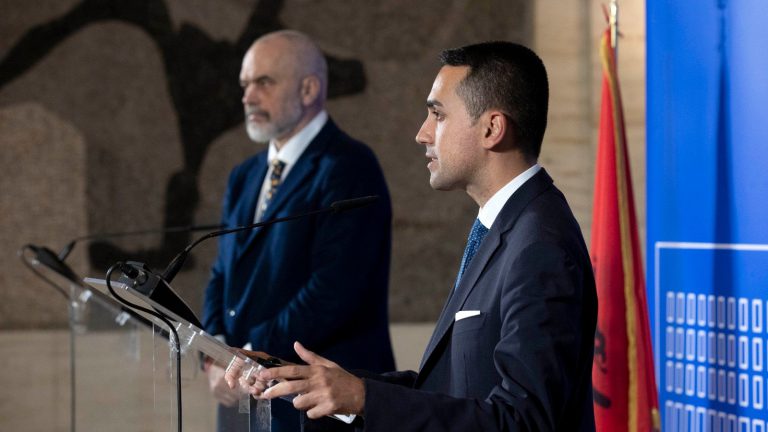 Minister Luigi Di Maio chairs the Italy-Albania Joint Economic Committee, together with Albanian Prime Minister Edi Rama