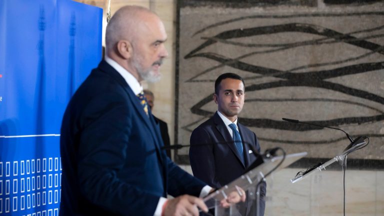 Minister Luigi Di Maio chairs the Italy-Albania Joint Economic Committee, together with Albanian Prime Minister Edi Rama
