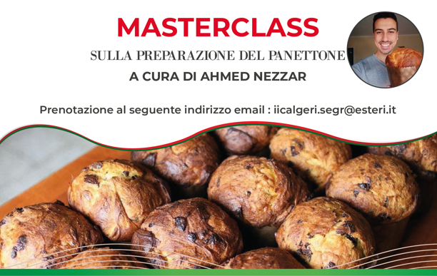 Settimana Cucina, ad Algeri masterclass su panettone