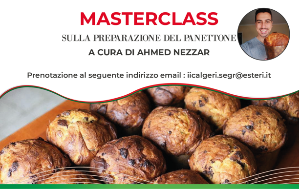 Settimana Cucina, ad Algeri masterclass su panettone 