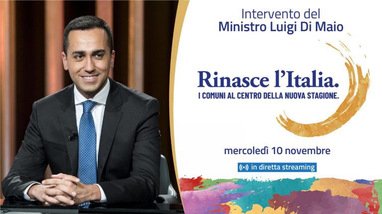 Intervento del Ministro Luigi Di Maio all’Assemblea annuale ANCI