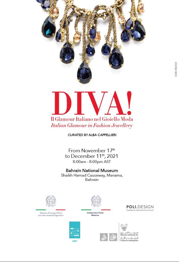 Manama: the “Diva!” Exhibition, with more than 200 pieces Italian jewellery – Ministero degli Affari Esteri e della Cooperazione Internazionale