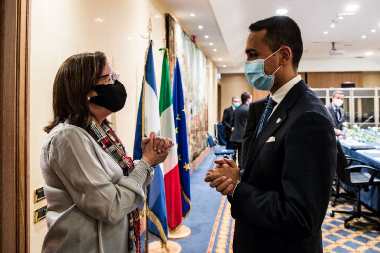 Il Ministro Luigi Di Maio incontra la Ministra degli Esteri di El Salvador, Alexandra Hill Tinoco