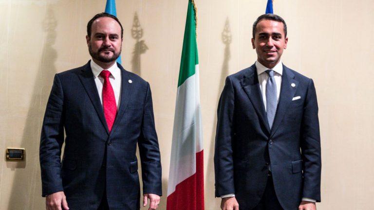 Il Ministro Luigi Di Maio incontra il suo omologo del Guatemala, Pedro Brolo
