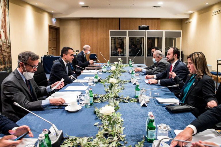 Il Ministro Luigi Di Maio incontra il suo omologo cileno, Andrés Allamand