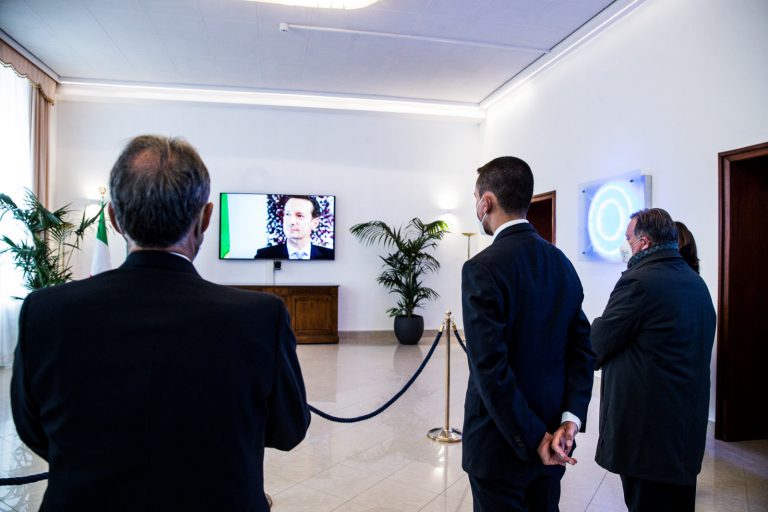 Inaugurazione della sala intitolata all'Ambasciatore Luca Attanasio