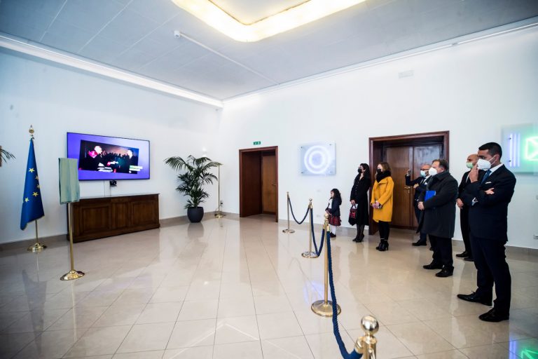 Inaugurazione della sala intitolata all'Ambasciatore Luca Attanasio