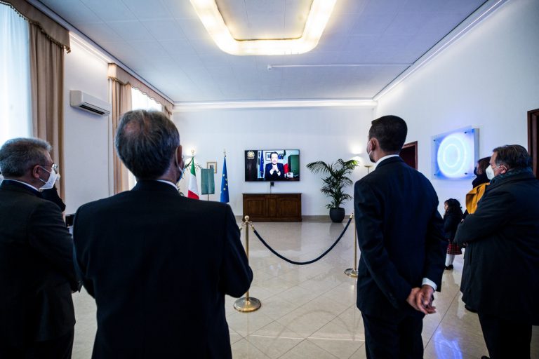 Inaugurazione della sala intitolata all'Ambasciatore Luca Attanasio