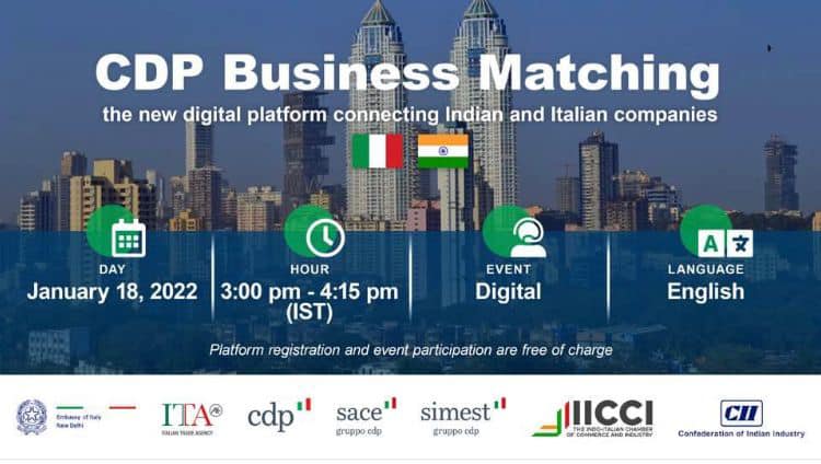 India, al via nuova Piattaforma di Business Matching