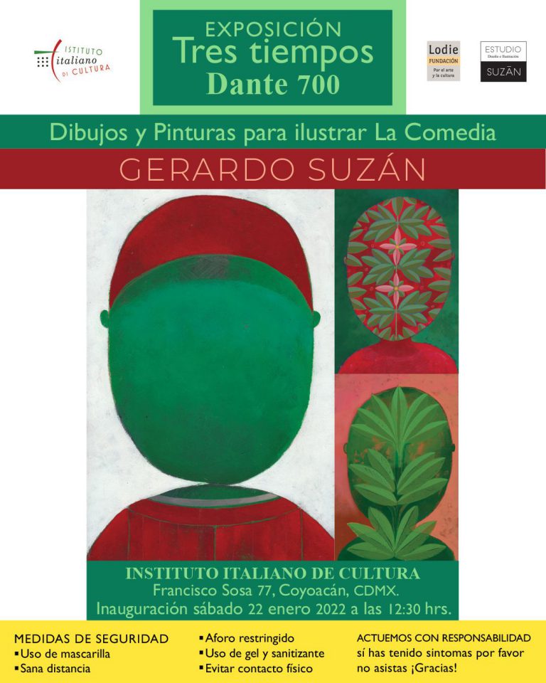 Messico disegni e pitture ispirati alla Divina Commedia 