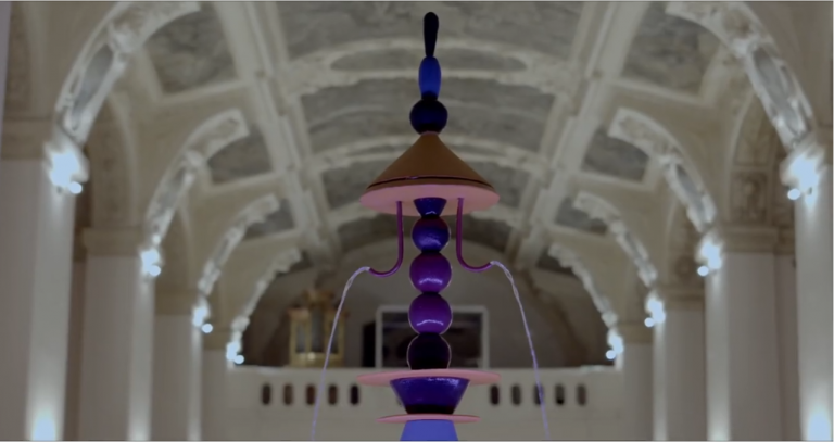 Praga in mostra Hortus, fontana dei sette cieli