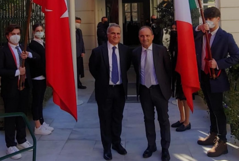Ambasciatore Marrapodi visita istituzioni Sistema Italia ad Istanbul