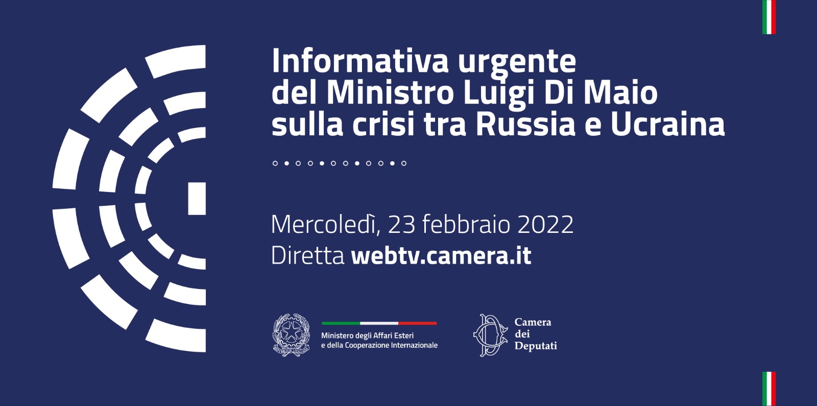 Informativa urgente del Ministro Luigi Di Maio sulla crisi tra Russia e Ucraina