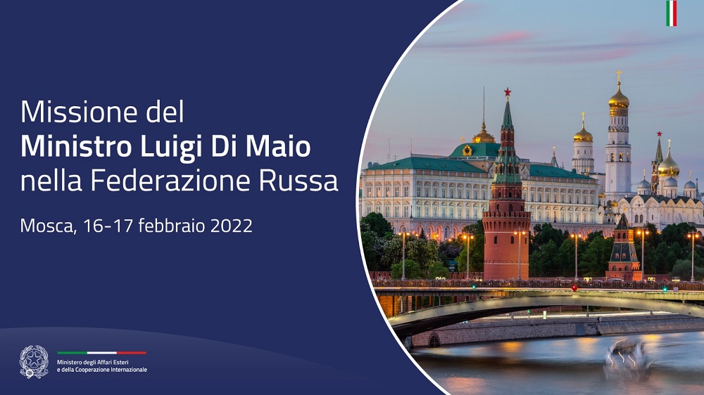 Missione del Ministro Di Maio nella Federazione Russa