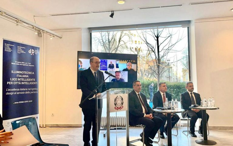 Belgrado, l’eccellenza italiana nel lighting design