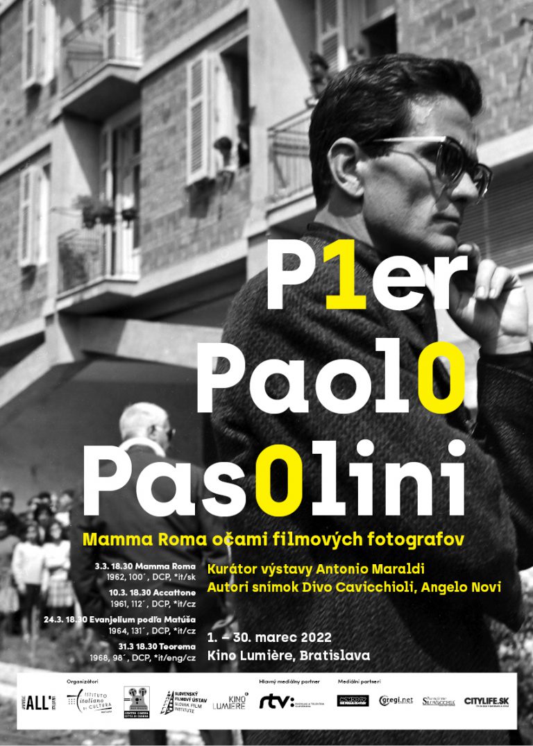 Bratislava ricorda Pier Paolo Pasolini
