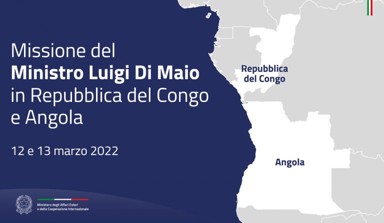 Missione del Ministro Di Maio in Repubblica del Congo e in Angola