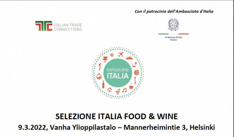 Helsinki: workshop ‘Food & Wine’ italiani
