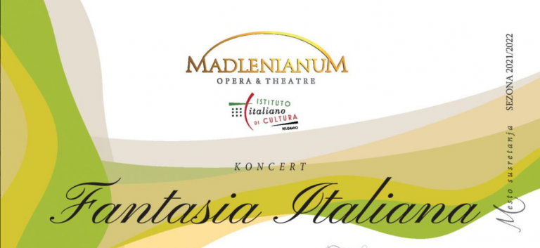 Belgrado: concerto per pianoforte "Fantasia italiana"