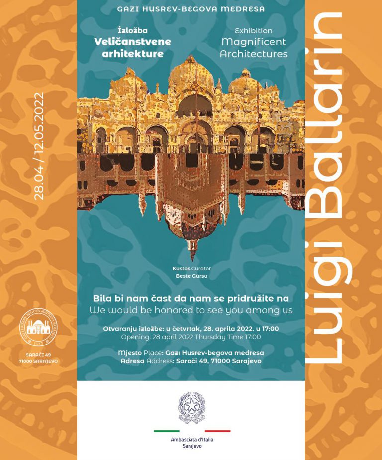 Magnificent Architectures, con Luigi Ballarin Venezia incontra Sarajevo