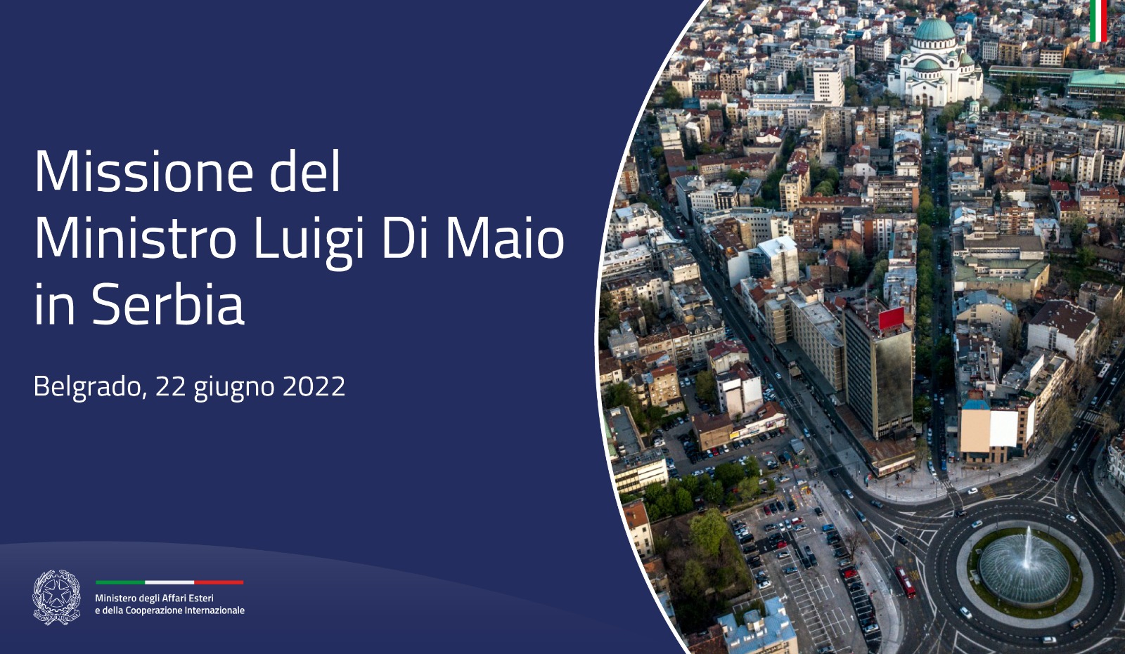 Missione del Ministro Luigi Di Maio in Serbia