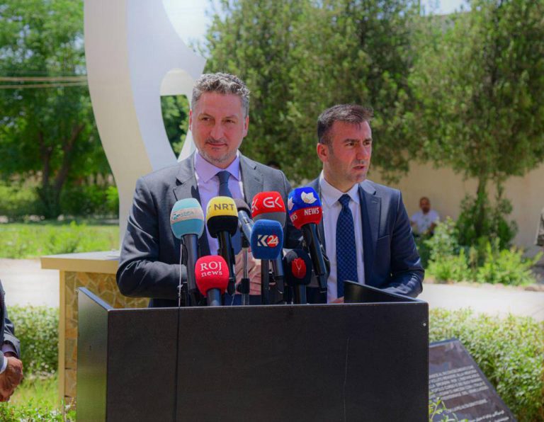 Monumento a Graziella Bronzini nel Kurdistan iracheno