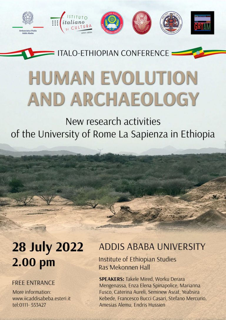 Convegno italo-etiopico su Evoluzione Umana e Archeologia