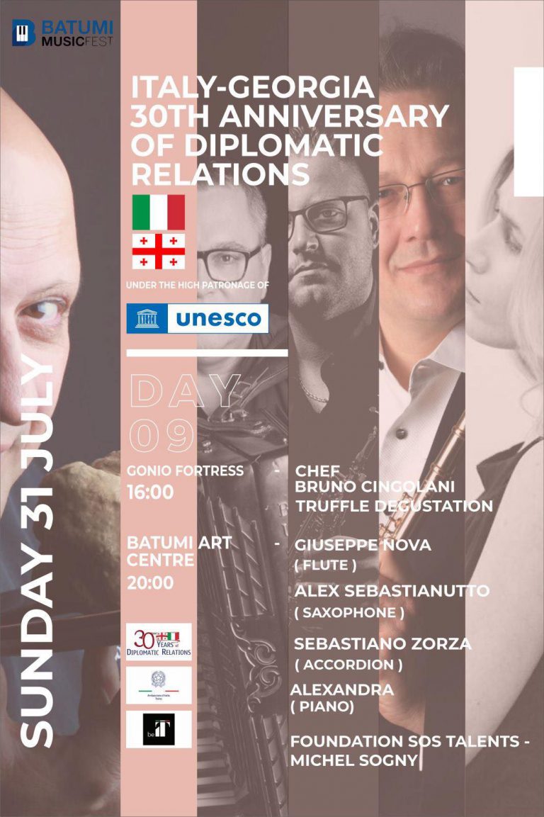 Georgia, musicisti italiani al Batumi MusicFest 2022