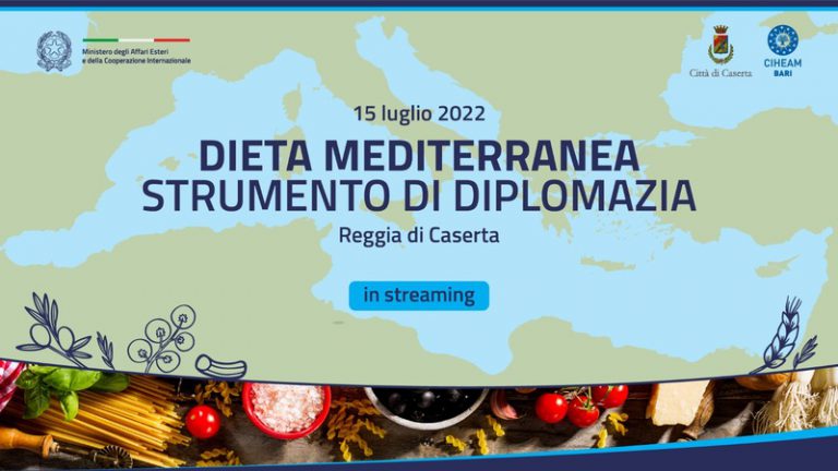 Il Ministro Luigi Di Maio apre l’evento - Dieta Mediterranea strumento di diplomazia